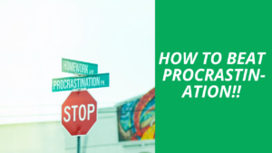 How to overcome procrastination